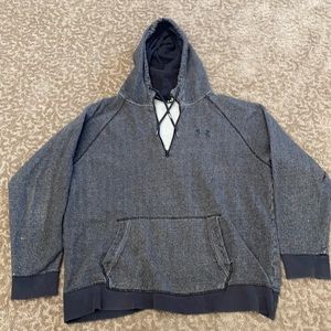 Under Armour 1/4 Zip Hoodie Grey XL